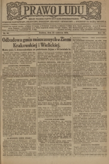 Prawo Ludu : organ Polskiej Partyi Socyalistycznej : tygodnik polityczny, społeczny, rolniczy i oświatowy. R. 20, 1919, nr 16