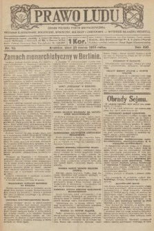 Prawo Ludu : organ Polskiej Partyi Socyalistycznej : tygodnik ilustrowany, polityczny, społeczny, rolniczy i oświatowy. R. 21, 1920, nr 12