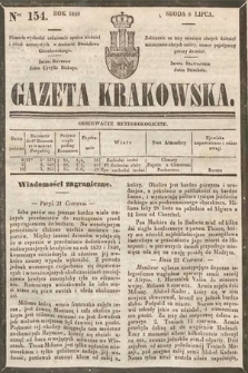 Gazeta Krakowska. 1840, nr 154