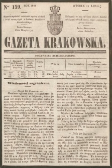Gazeta Krakowska. 1840, nr 159