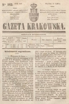Gazeta Krakowska. 1840, nr 162
