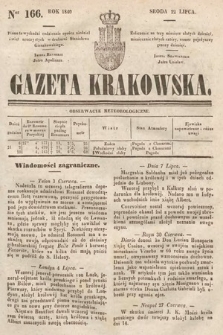 Gazeta Krakowska. 1840, nr 166