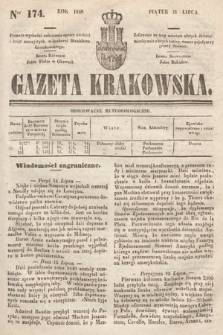 Gazeta Krakowska. 1840, nr 174