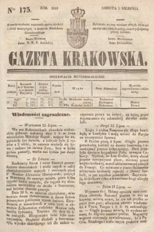 Gazeta Krakowska. 1840, nr 175