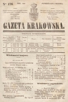 Gazeta Krakowska. 1840, nr 176