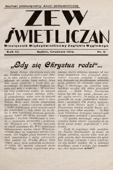 Zew Świetliczan : miesięcznik międzyświetlicowy Zagłębia Węglowego. R.6, 1934, nr 2
