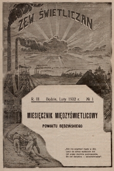 Zew Świetliczan : miesięcznik międzyświetlicowy Zagłębia Węglowego. R.3, 1932, nr 1