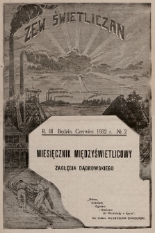 Zew Świetliczan : miesięcznik międzyświetlicowy Zagłębia Węglowego. R.3, 1932, nr 2