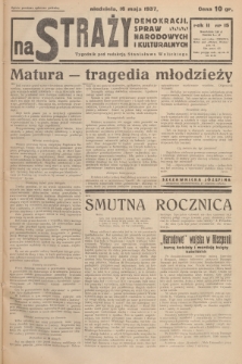 Na Straży Demokracji, Spraw Narodowych i Kulturalnych. R.2, 1937, nr 15