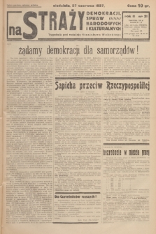 Na Straży Demokracji, Spraw Narodowych i Kulturalnych. R.2, 1937, nr 21