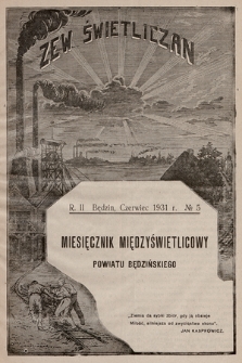 Zew Świetliczan : miesięcznik międzyświetlicowy powiatu będzińskiego. R.2, 1931, nr 5