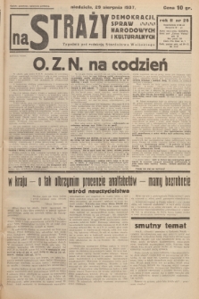 Na Straży Demokracji, Spraw Narodowych i Kulturalnych. R.2, 1937, nr 26