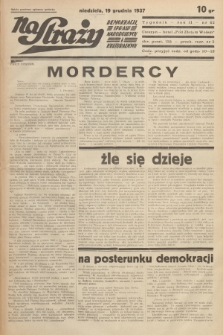 Na Straży Demokracji, Spraw Narodowych i Kulturalnych. R.2, 1937, nr 42