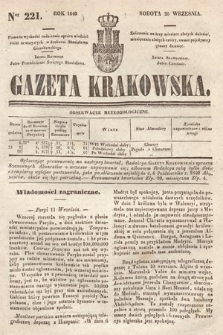 Gazeta Krakowska. 1840, nr 221