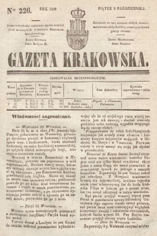 Gazeta Krakowska. 1840, nr 226
