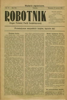 Robotnik : organ Polskiej Partji Socjalistycznej. R.13, nr 125 (24 czerwca 1906) - wyd. zagraniczne