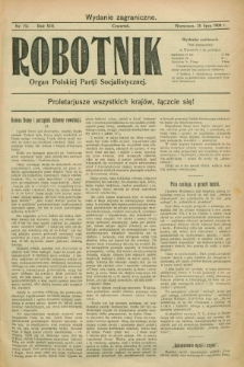 Robotnik : organ Polskiej Partji Socjalistycznej. R.13, nr 151 (26 lipca 1906) - wyd. zagraniczne