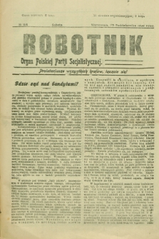 Robotnik : organ Polskiej Partji Socjalistycznej. 1906, № 194 (20 października)
