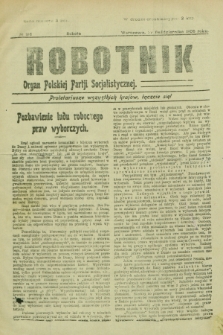 Robotnik : organ Polskiej Partji Socjalistycznej. 1906, № 196 (27 października)