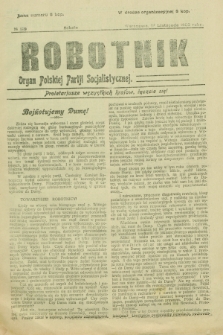 Robotnik : organ Polskiej Partji Socjalistycznej. 1906, № 199 (17 listopada)