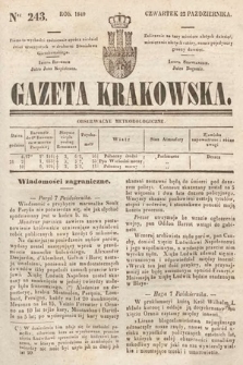 Gazeta Krakowska. 1840, nr 243