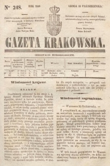 Gazeta Krakowska. 1840, nr 248