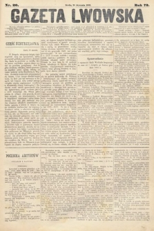 Gazeta Lwowska. 1882, nr 20