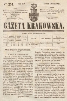 Gazeta Krakowska. 1840, nr 254