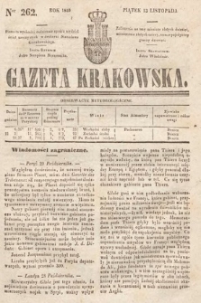 Gazeta Krakowska. 1840, nr 262