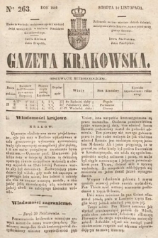 Gazeta Krakowska. 1840, nr 263