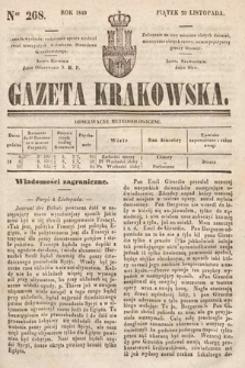 Gazeta Krakowska. 1840, nr 268
