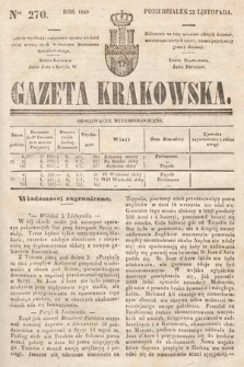Gazeta Krakowska. 1840, nr 270
