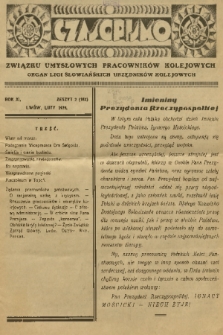 Czasopismo Związku Umysłowych Pracowników Kolejowych : organ Ligi Słowiańskich Urzędników Kolejowych. R. 11, 1935, nr 2