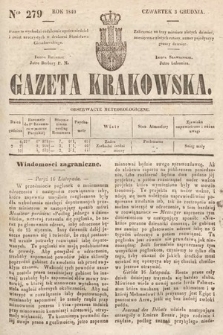 Gazeta Krakowska. 1840, nr 279