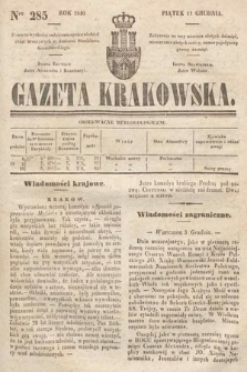 Gazeta Krakowska. 1840, nr 285