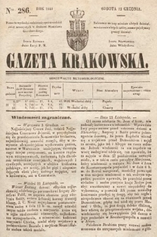 Gazeta Krakowska. 1840, nr 286