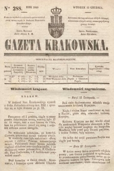 Gazeta Krakowska. 1840, nr 288