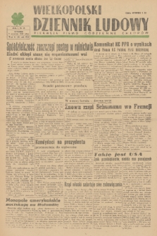 Wielkopolski Dziennik Ludowy : pierwsze pismo codzienne chłopów. R. 1, 1948, nr 55