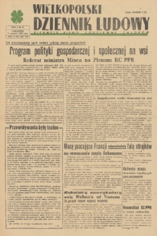Wielkopolski Dziennik Ludowy : pierwsze pismo codzienne chłopów. R. 1, 1948, nr 57