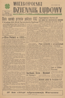 Wielkopolski Dziennik Ludowy : pierwsze pismo codzienne chłopów. R. 1, 1948, nr 74