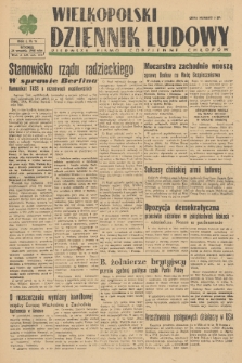 Wielkopolski Dziennik Ludowy : pierwsze pismo codzienne chłopów. R. 1, 1948, nr 76