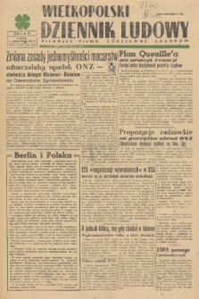 Wielkopolski Dziennik Ludowy : pierwsze pismo codzienne chłopów. R. 1, 1948, nr 79