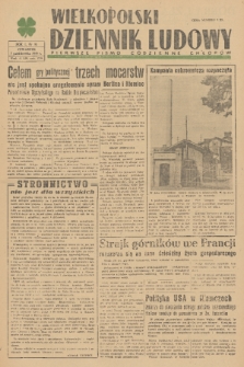 Wielkopolski Dziennik Ludowy : pierwsze pismo codzienne chłopów. R. 1, 1948, nr 85