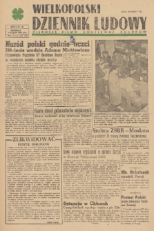 Wielkopolski Dziennik Ludowy : pierwsze pismo codzienne chłopów. R. 1, 1948, nr 115