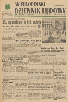 Wielkopolski Dziennik Ludowy : pierwsze pismo codzienne chłopów. R. 1, 1948, nr 123