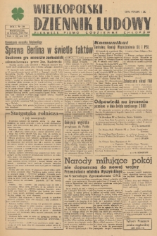 Wielkopolski Dziennik Ludowy : pierwsze pismo codzienne chłopów. R. 1, 1948, nr 130