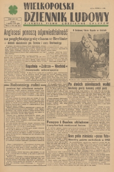 Wielkopolski Dziennik Ludowy : pierwsze pismo codzienne chłopów. R. 1, 1948, nr 139