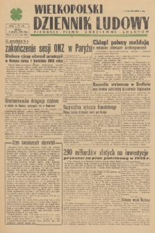 Wielkopolski Dziennik Ludowy : pierwsze pismo codzienne chłopów. R. 1, 1948, nr 146