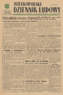Wielkopolski Dziennik Ludowy : pierwsze pismo codzienne chłopów. R. 1, 1948, nr 151