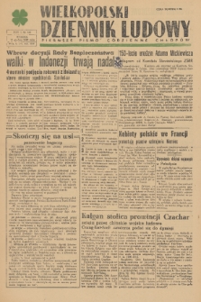 Wielkopolski Dziennik Ludowy : pierwsze pismo codzienne chłopów. R. 1, 1948, nr 163